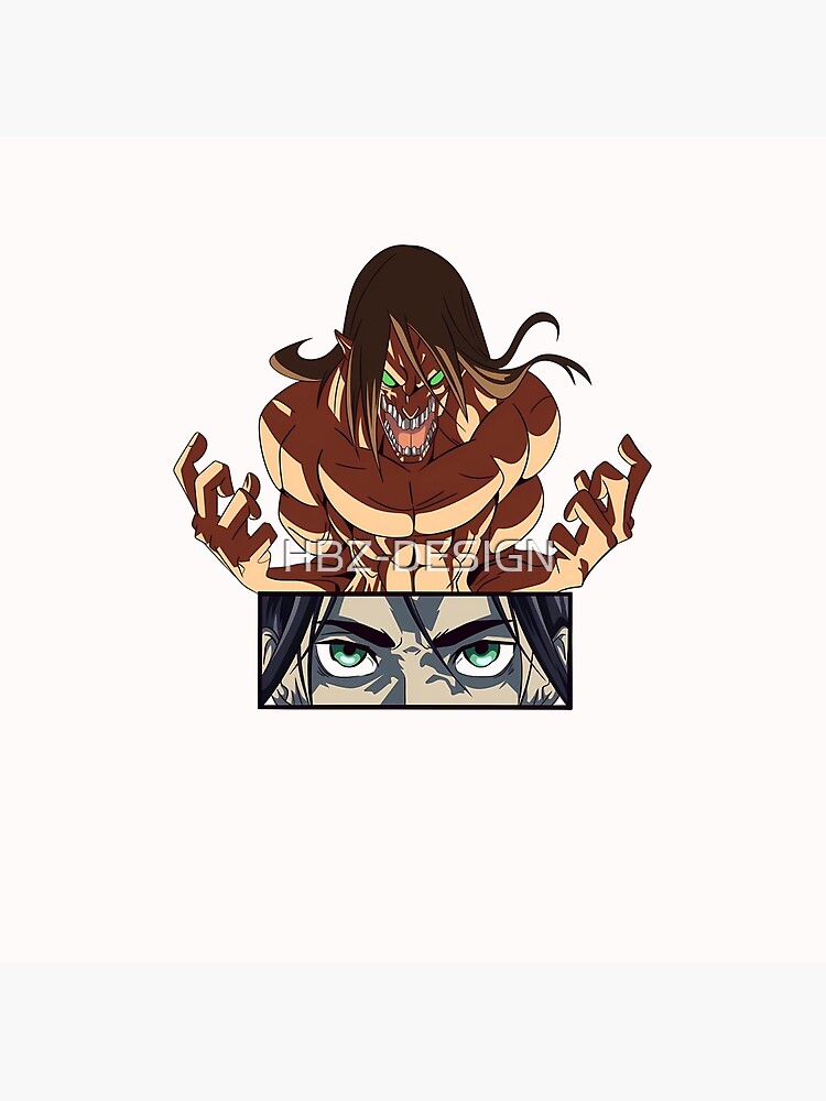 Eren Yeager Titan Form Throw Pillow - Image 2