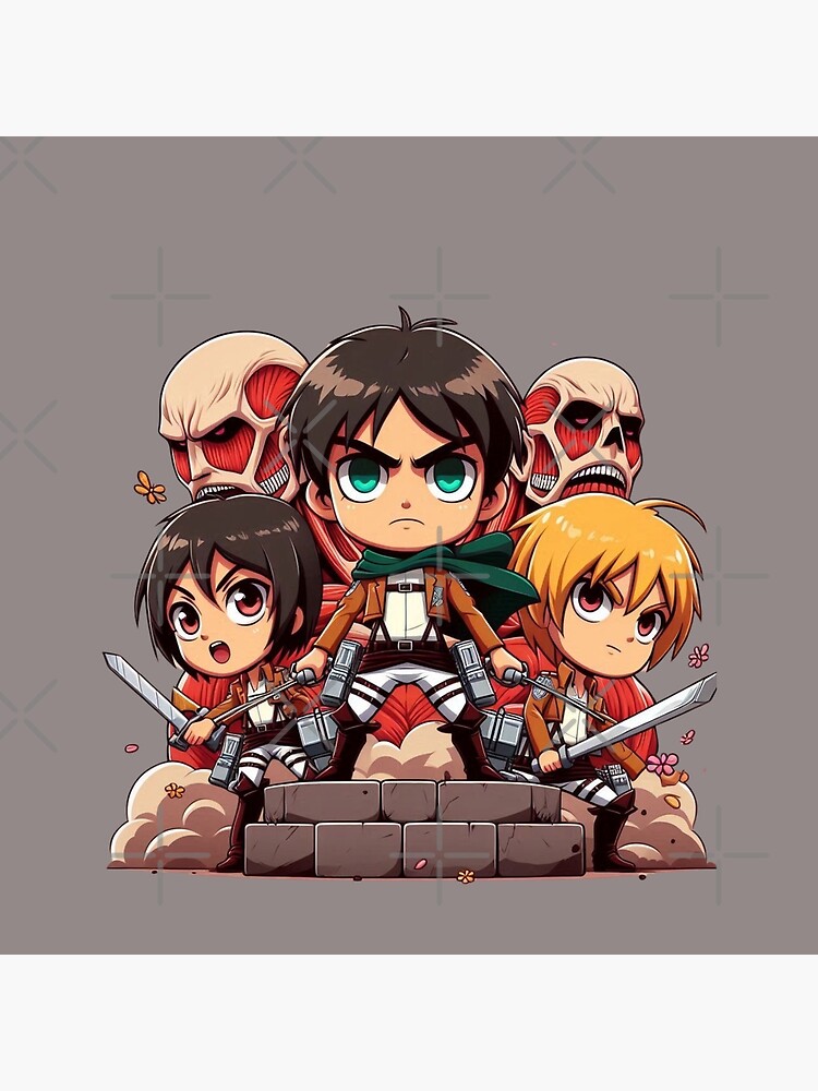 Human Titans Throw Pillow - Image 2