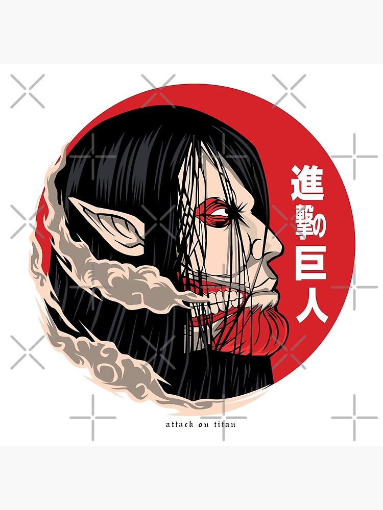 The Attacker Eren Yeager Tapestry - Image 2