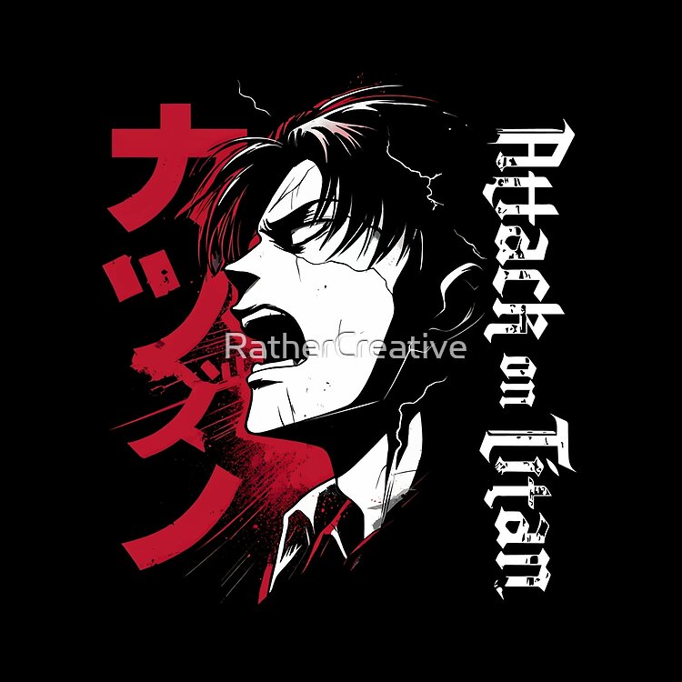 Attack On Tittan Levi Tote Bag - Image 2