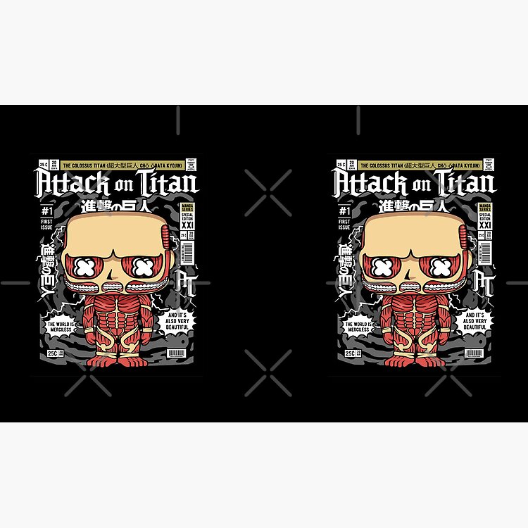 Attack On Titan The Colossus Titan Shingeki No Kyojin Cho Ogata Kyojin The World Is Merciless And It S Also Very Beautiful Anime Manga Mug - Image 2