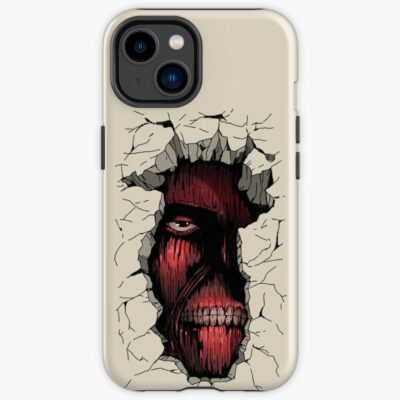 Titan Colossal Wall Attack On Titan Fanart Iphone Case