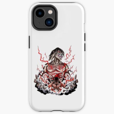 Eren Yeager Titan Rage Transformation Iphone Case