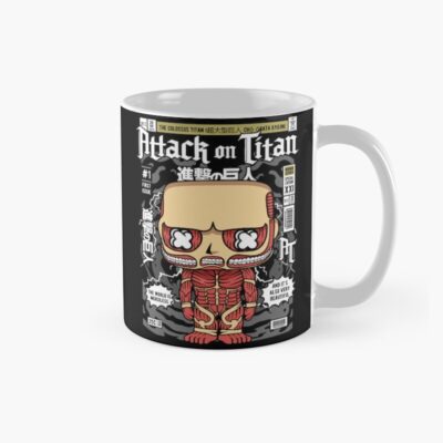 Attack On Titan The Colossus Titan Shingeki No Kyojin Cho Ogata Kyojin The World Is Merciless And It S Also Very Beautiful Anime Manga Mug