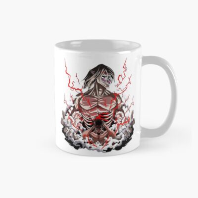 Eren Yeager Titan Rage Transformation Mug