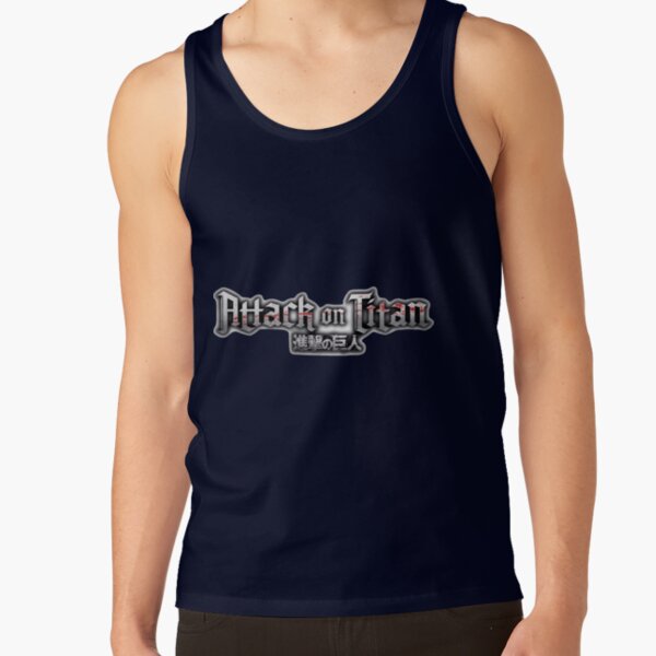 Attack On Titan Logo Minimal Tank Top - Image 5