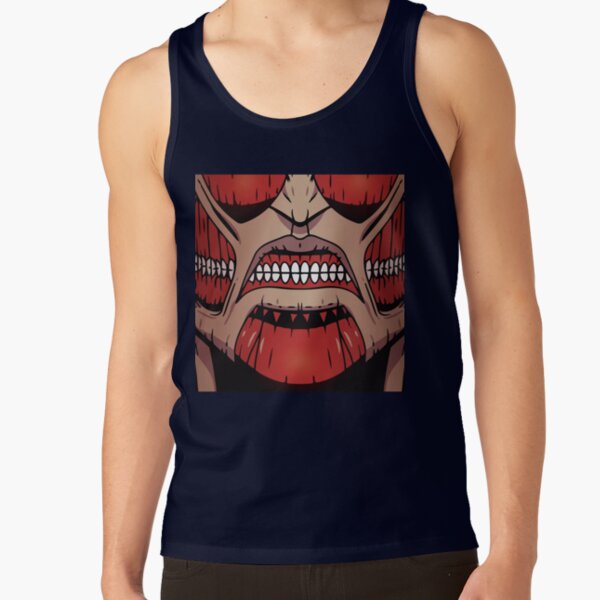 Snk Titan Colossal Mouth Tank Top - Image 5