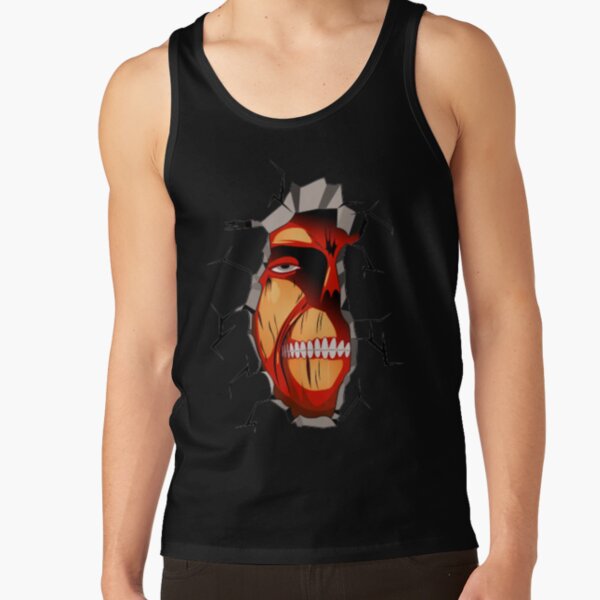 Titan In The Wall Tank Top