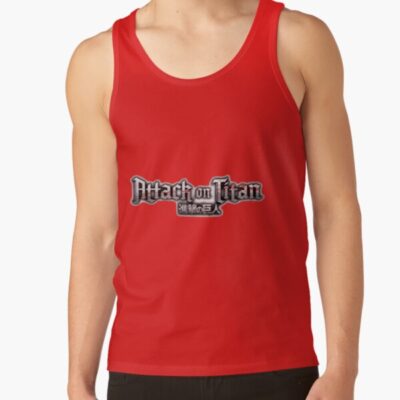 Attack On Titan Logo Minimal Tank Top