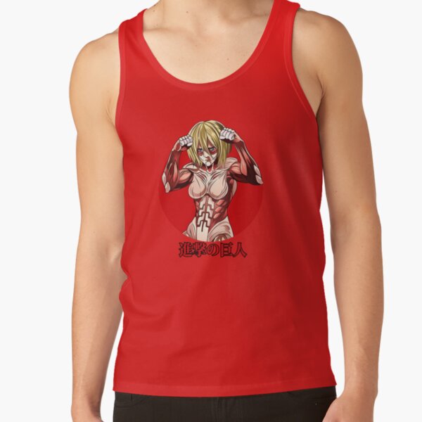 Attack On Titan Female Titan Tank Top - Image 4