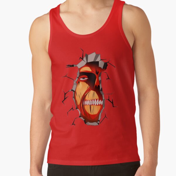 Titan In The Wall Tank Top - Image 4