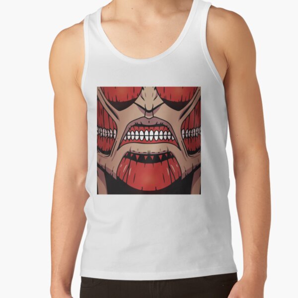 Snk Titan Colossal Mouth Tank Top - Image 2