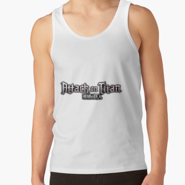 Attack On Titan Logo Minimal Tank Top - Image 2