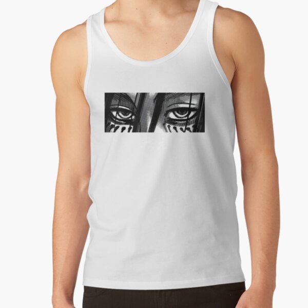 Eren Yeager Eyes Tank Top - Image 2