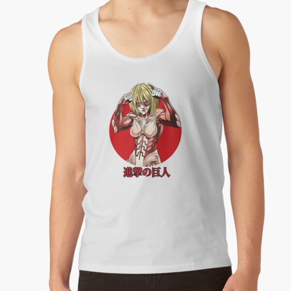 Attack On Titan Female Titan Tank Top - Image 2