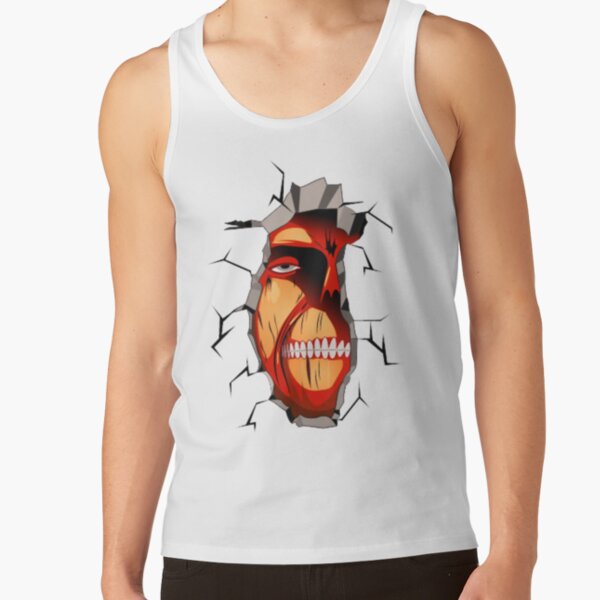 Titan In The Wall Tank Top - Image 2