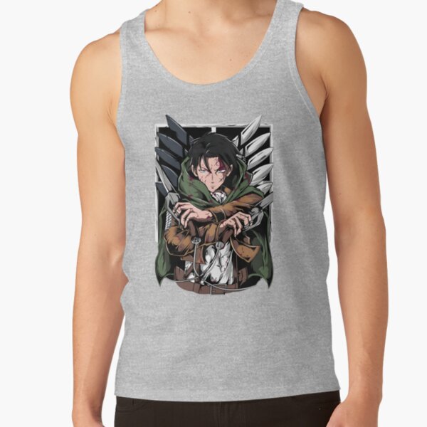 Levi Ackerman Tank Top - Image 3