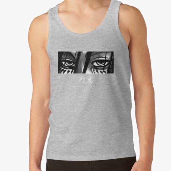 Eren Yeager Eyes Tank Top - Image 3