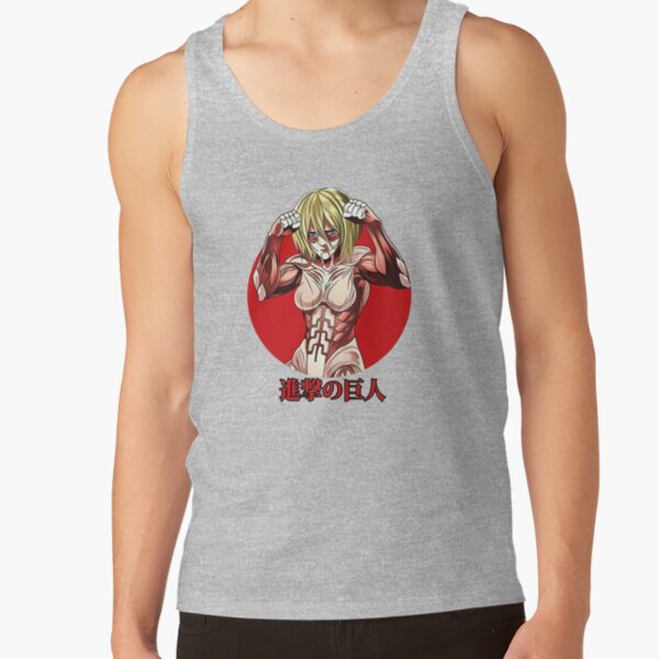 Attack On Titan Female Titan Tank Top - Image 3