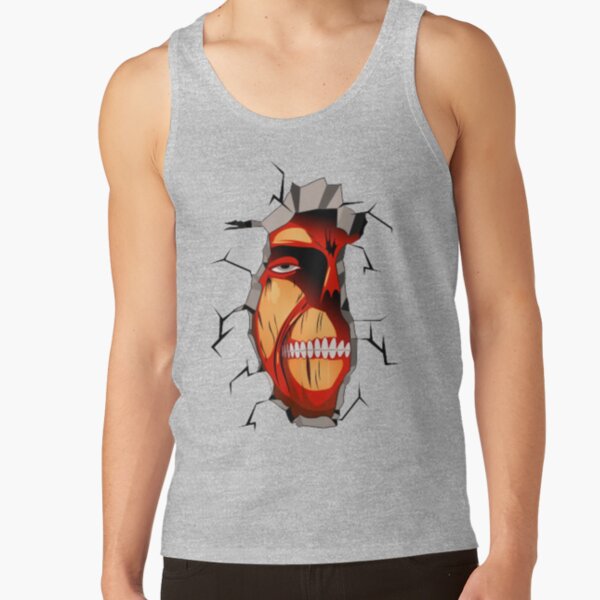 Titan In The Wall Tank Top - Image 3