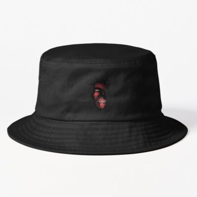 Titan Colossal Wall Attack On Titan Fanart Bucket Hat