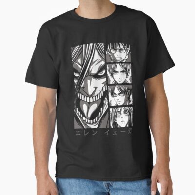Eren Yeager Attack On Titan Shingeki No Kyojin T-shirt