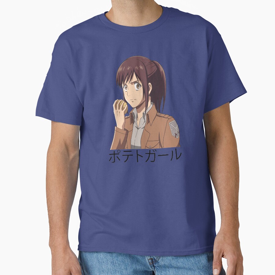 Potato Girl %e3%83%9d%e3%83%86%e3%83%88%e3%82%ac%e3%83%bc%e3%83%ab T-shirt - Image 5