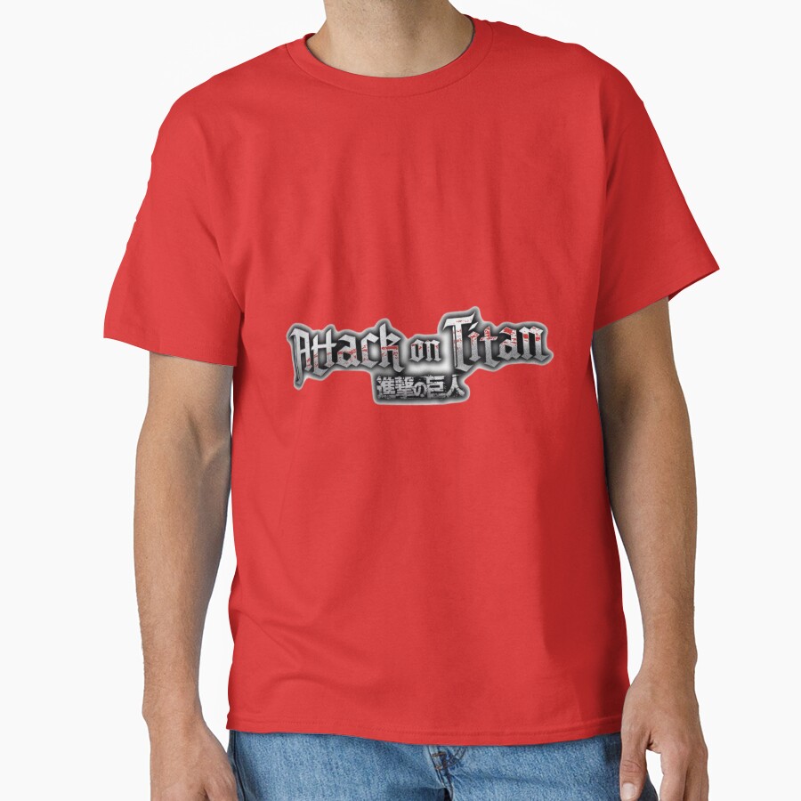 Attack On Titan Logo Minimal T-shirt - Image 6