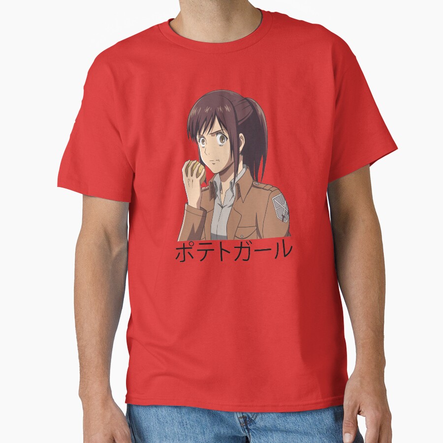 Potato Girl %e3%83%9d%e3%83%86%e3%83%88%e3%82%ac%e3%83%bc%e3%83%ab T-shirt