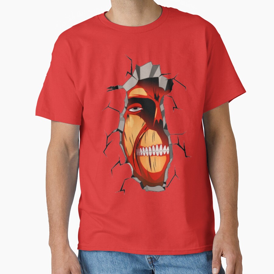 Titan In The Wall T-shirt - Image 5