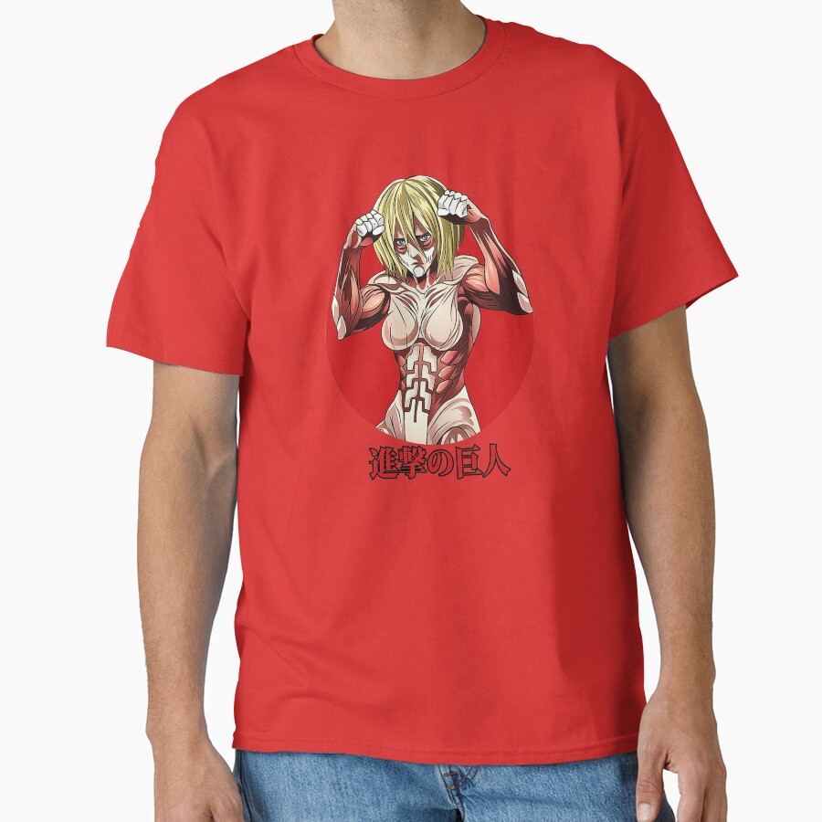 Attack On Titan Female Titan T-shirt - Image 5