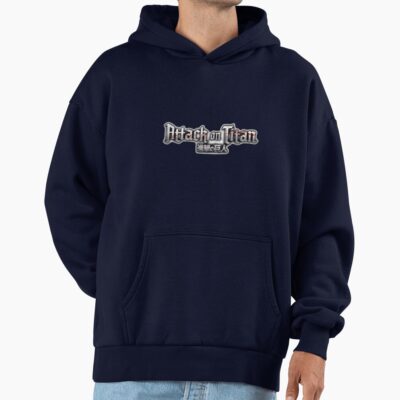 Attack On Titan Logo Minimal Hoodie