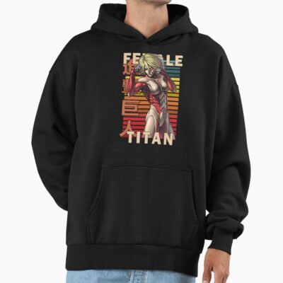 The Female Titan Annie Leonhart Retro Anime Design Hoodie