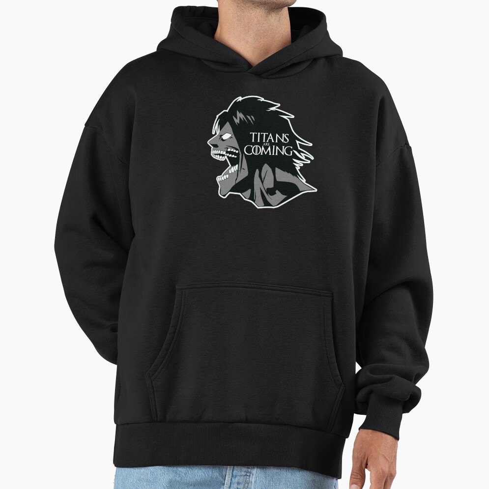 Titans Are Coming Attack On Titan Parody Tee Hoodie - Image 3