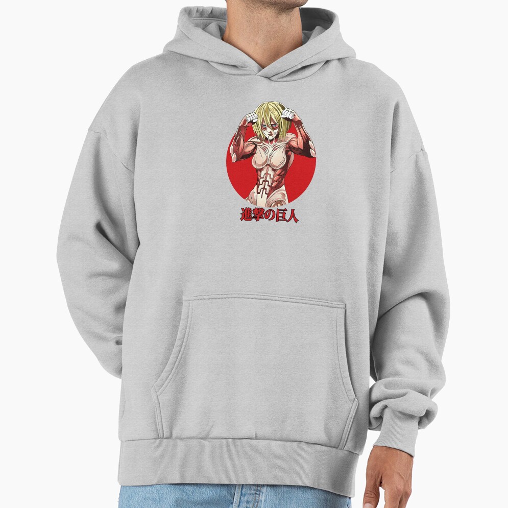 Attack On Titan Female Titan Hoodie - Image 4