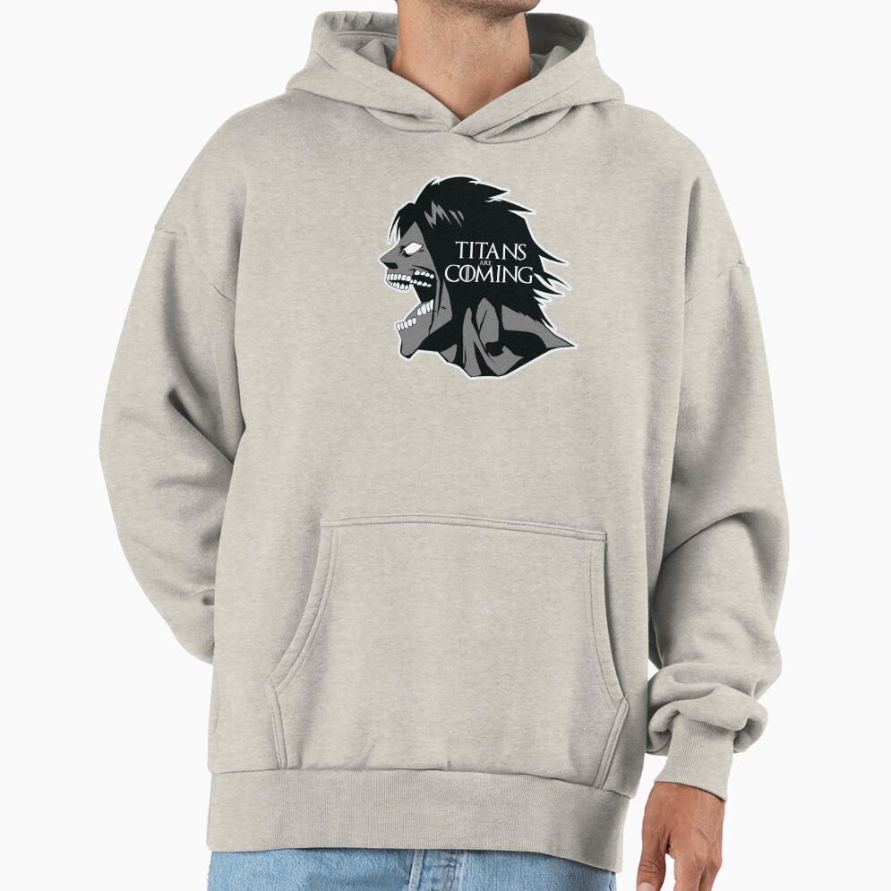 Titans Are Coming Attack On Titan Parody Tee Hoodie - Image 4