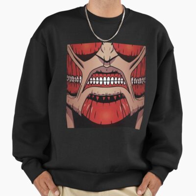 Snk Titan Colossal Mouth Sweatshirt