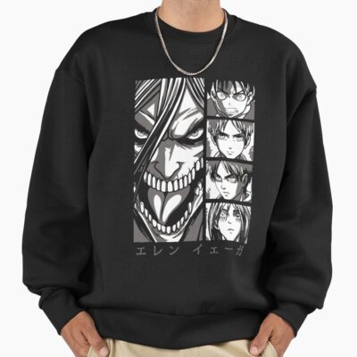 Eren Yeager Attack On Titan Shingeki No Kyojin Sweatshirt