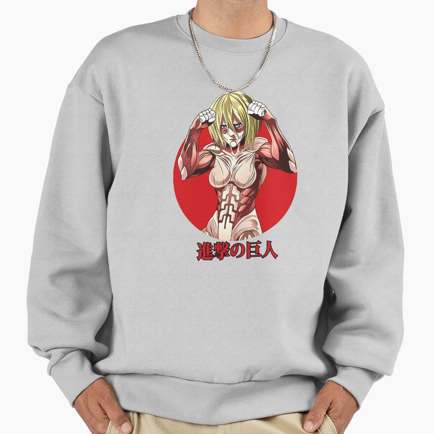 Attack On Titan Female Titan Sweatshirt - Image 4