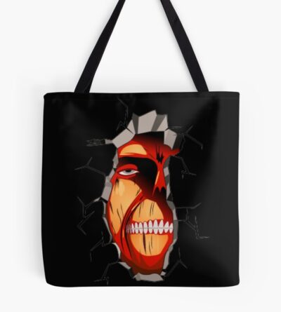 Titan In The Wall Tote Bag
