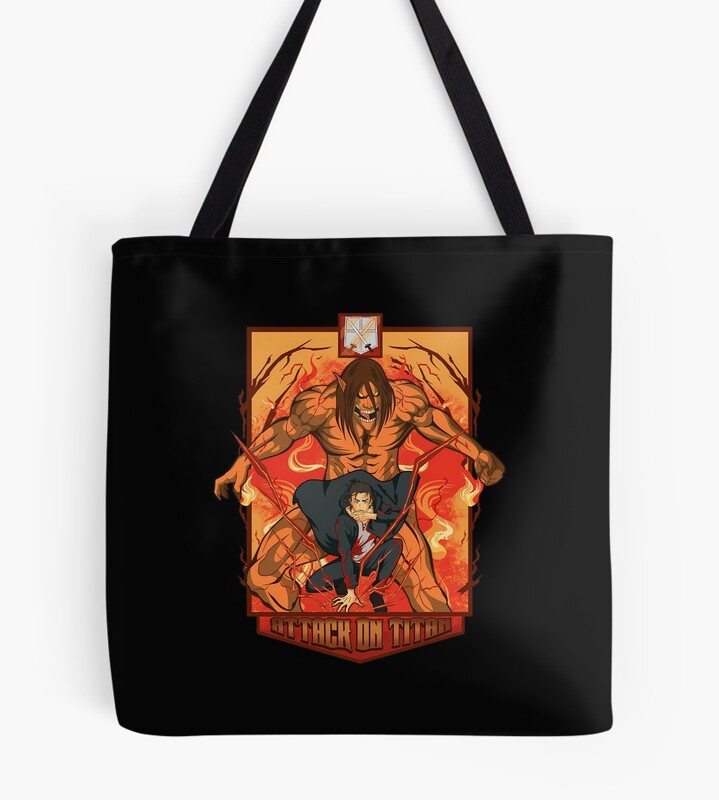 Eren Yeager Titan Tote Bag