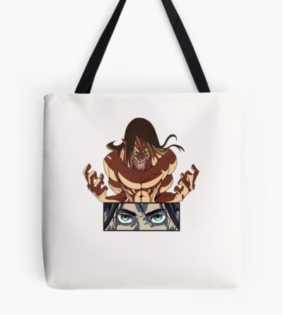 Eren Yeager Titan Form Tote Bag