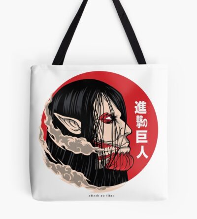 The Attacker Eren Yeager Tote Bag