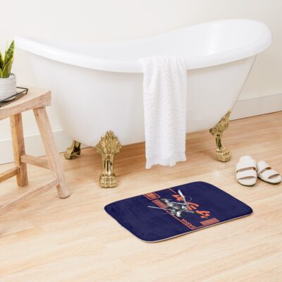 Alternative view of Sasha Braus A T T A C K On Titan Typography 3 Classic Best Women 90s Retro Cotton Hot Trend Bath Mat