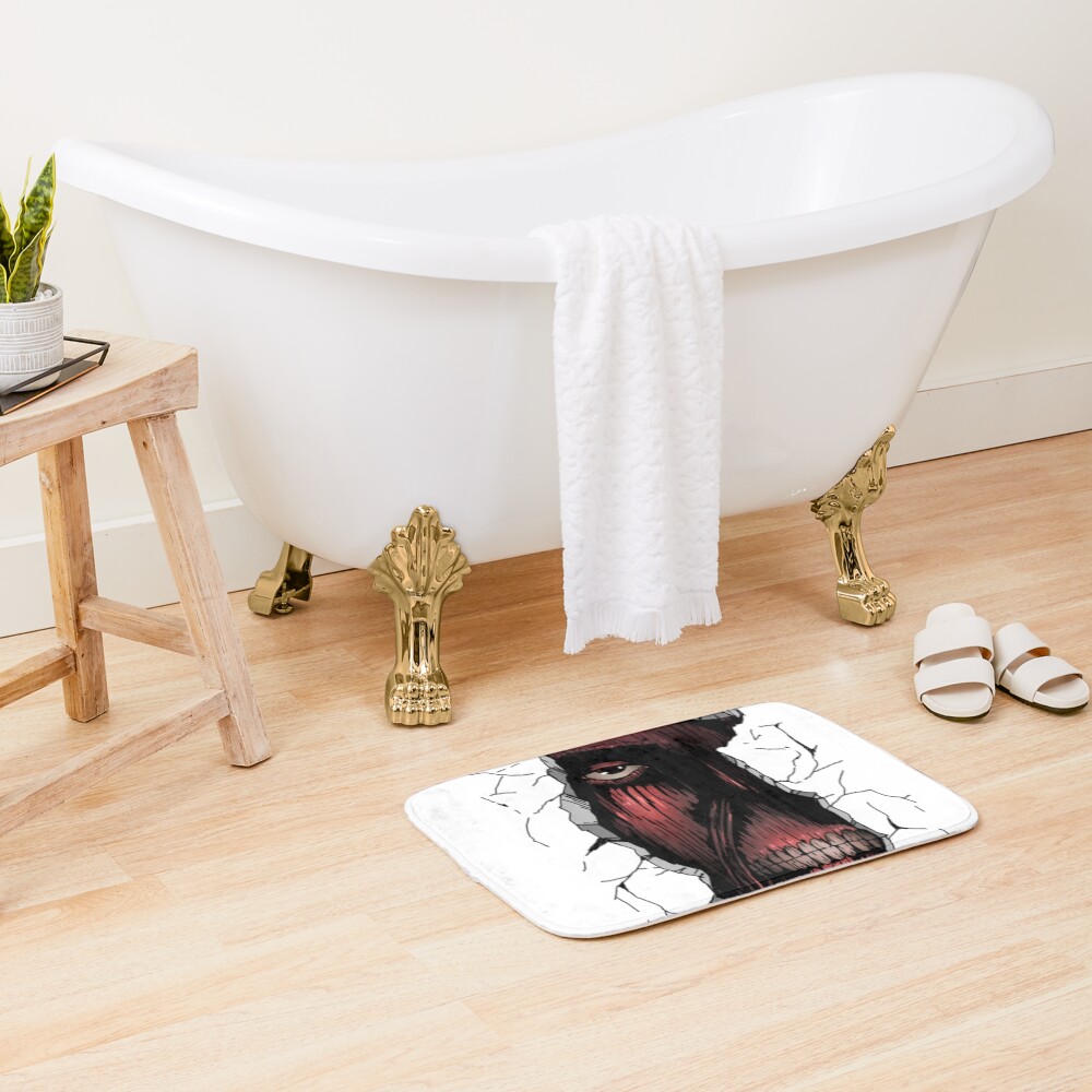 Attack On Tittan Arctic Bath Mat - Image 2
