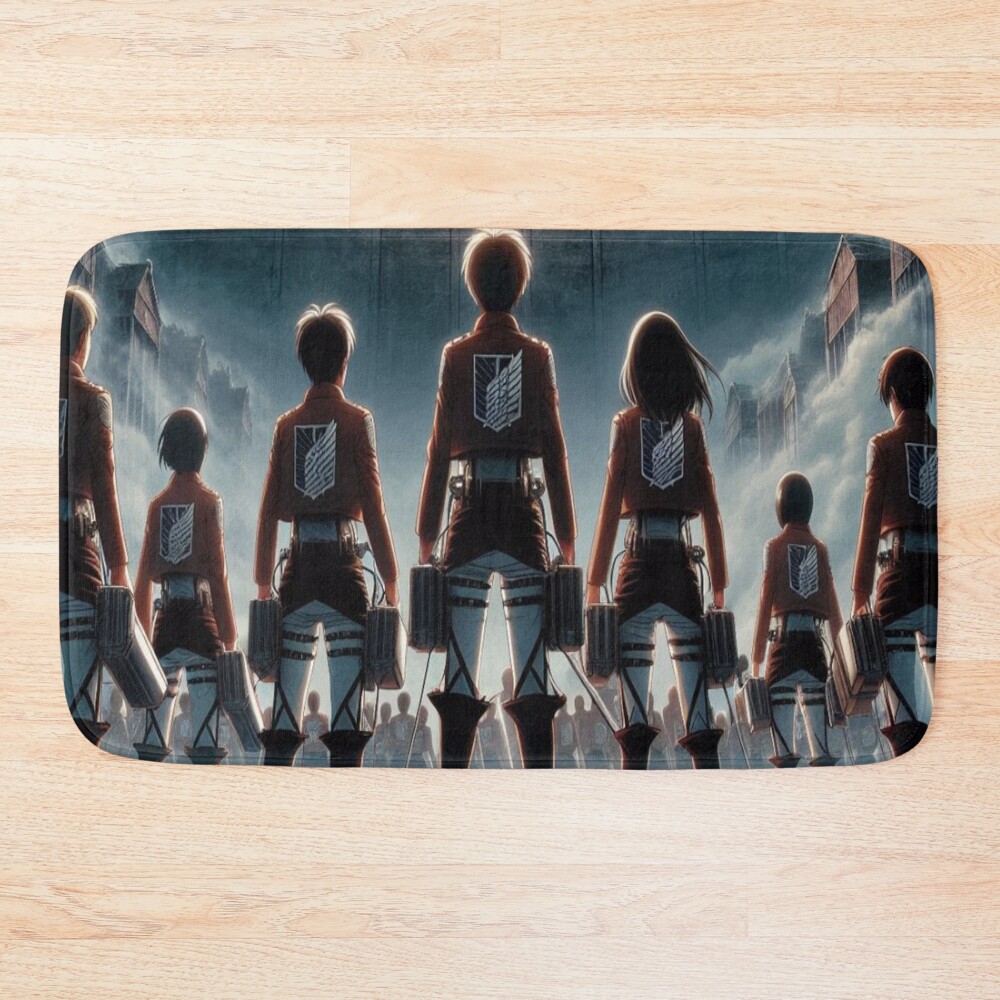 The Arrival Of The Titan Bath Mat