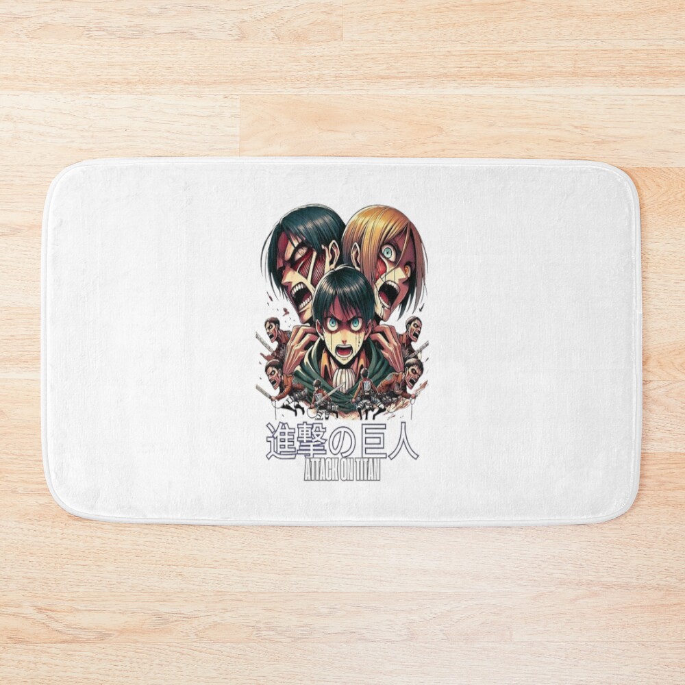 Attack On Titan New Bath Mat