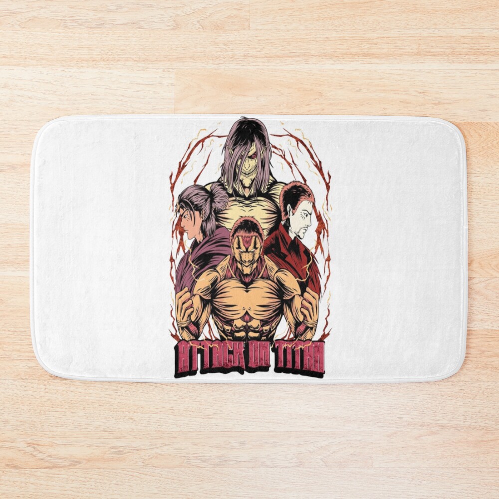 Attack On Titan Bath Mat