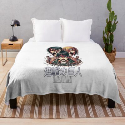 Attack On Titan New Throw Blanket