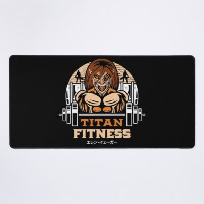 Attack On Fitness Mouse Pad